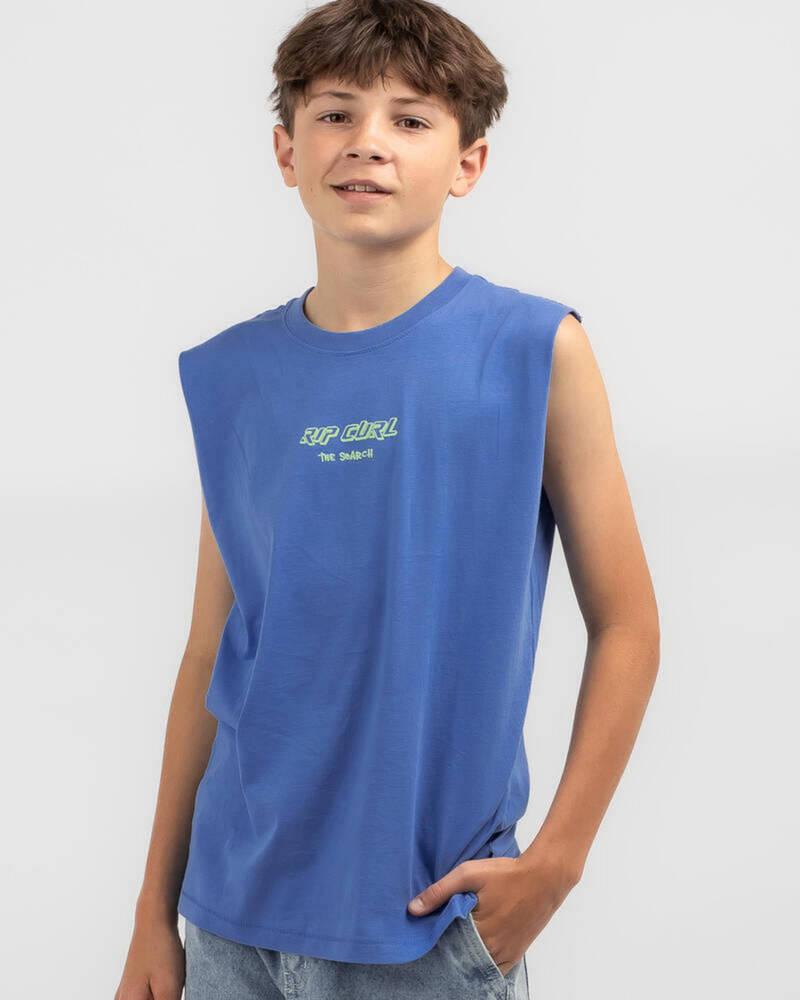 Rip Curl Boys' Shred Rock Muscle Tank for Mens