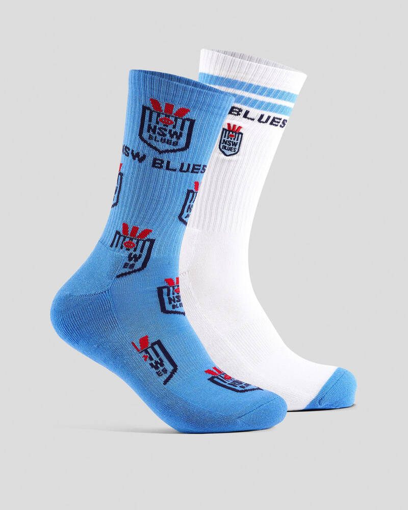 FOOT-IES Blues Icons Sneaker Socks 2 Pack for Mens