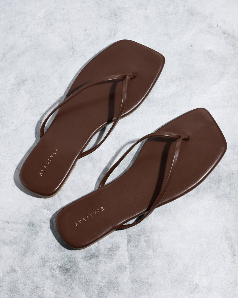 Ava And Ever Gigi Thong Slide Sandals for Womens