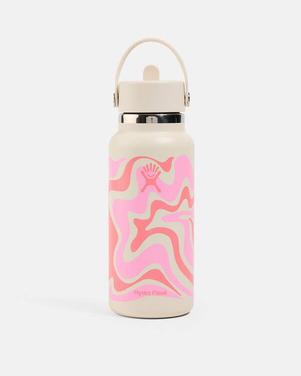 32 Oz Wide Flex Straw Cap Bottle
