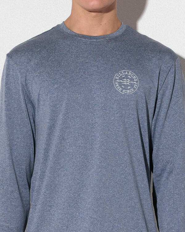 Billabong Big Wave Daz Long Sleeve Rash Vest for Mens