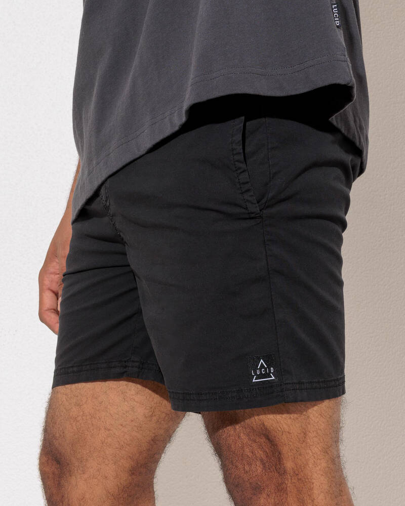 Lucid Dual Motion Elastic Waist Shorts for Mens