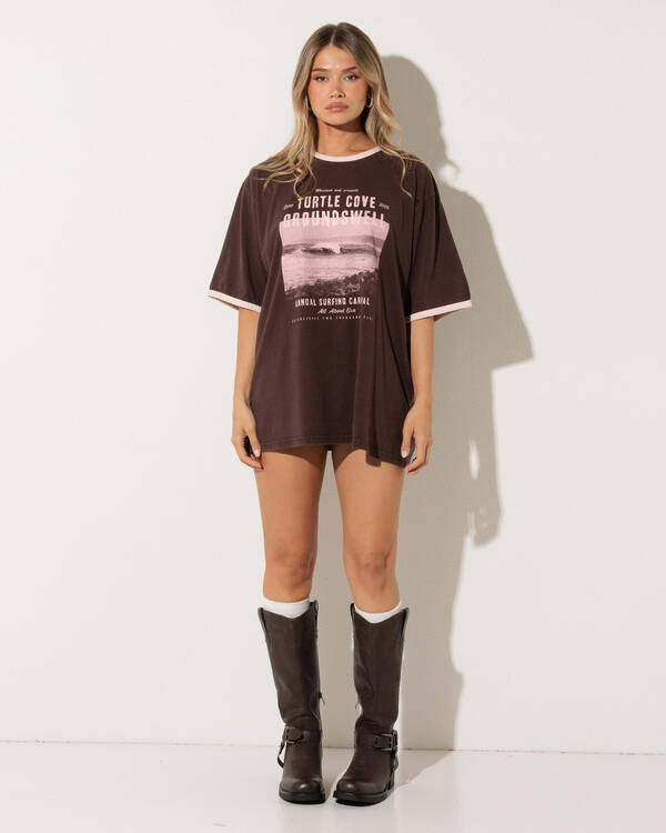 All About Eve Cove Oversized T-Shirt for Womens