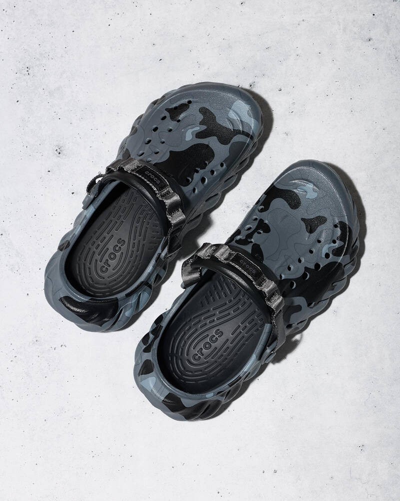 Crocs Echo Duck Camo Clogs for Unisex