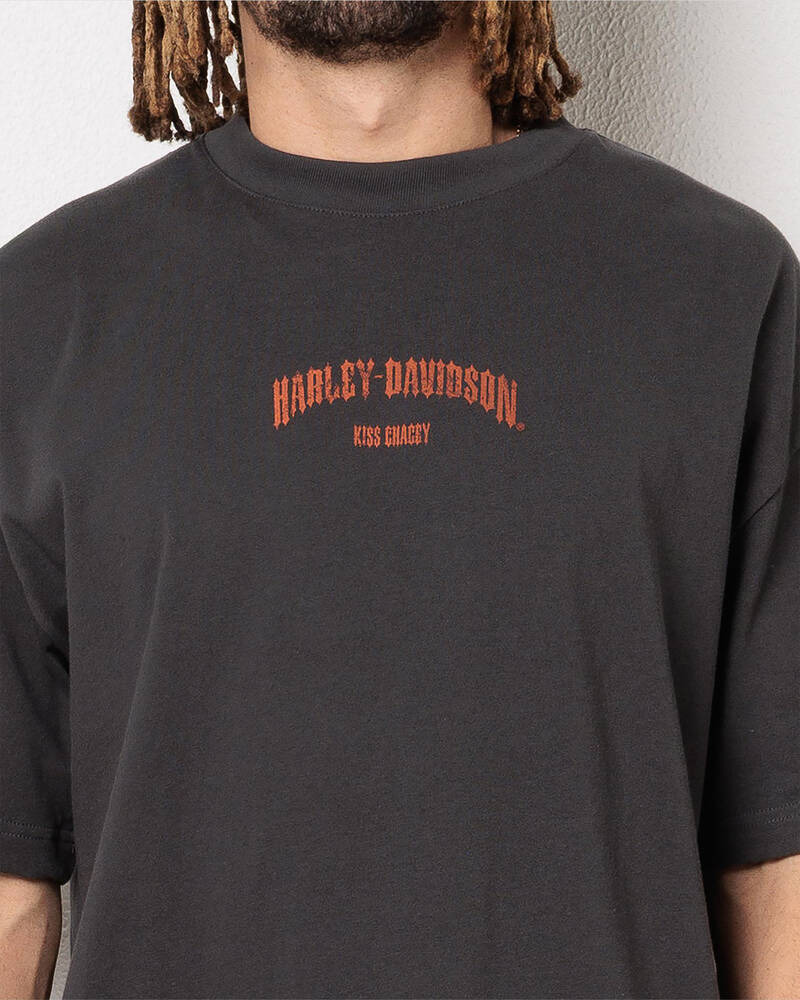 Kiss Chacey Harley-Davidson Pursuit Street T-Shirt for Mens