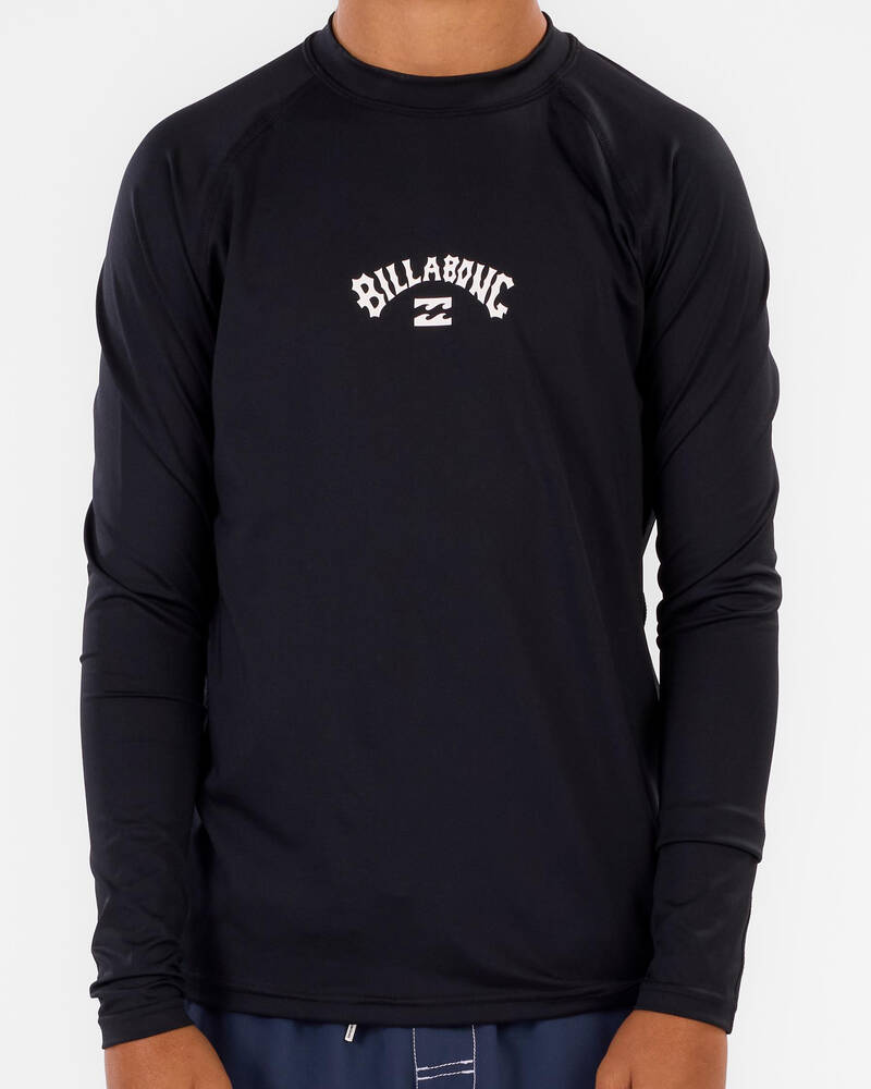Billabong Boys' All Day Arch Fade Long Sleeve Rash Vest for Mens