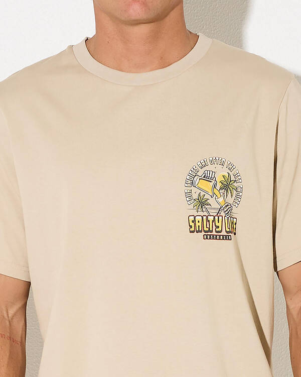 Salty Life Pour Choices T-Shirt for Mens
