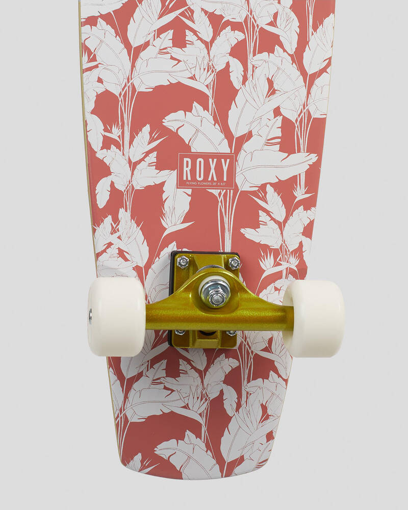 Roxy Flying Flowers 29" Cruiser Skateboard for Womens