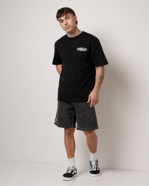Thrills Shadowless Oversize Fit T-Shirt for Mens