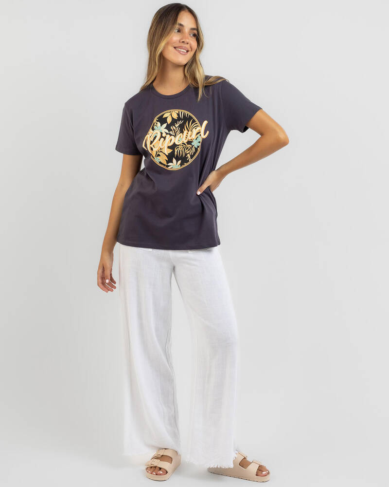 Rip Curl Ocean Sun Dance Standard T-Shirt for Womens