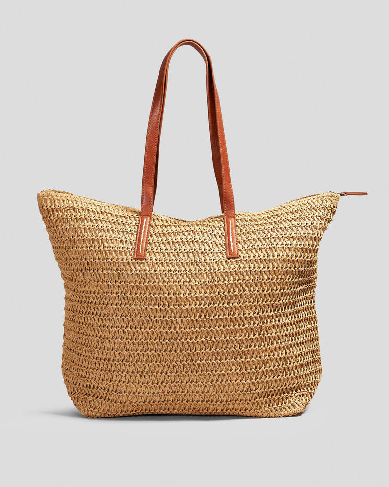 Roxy In The Tropics Straw Bag for Womens