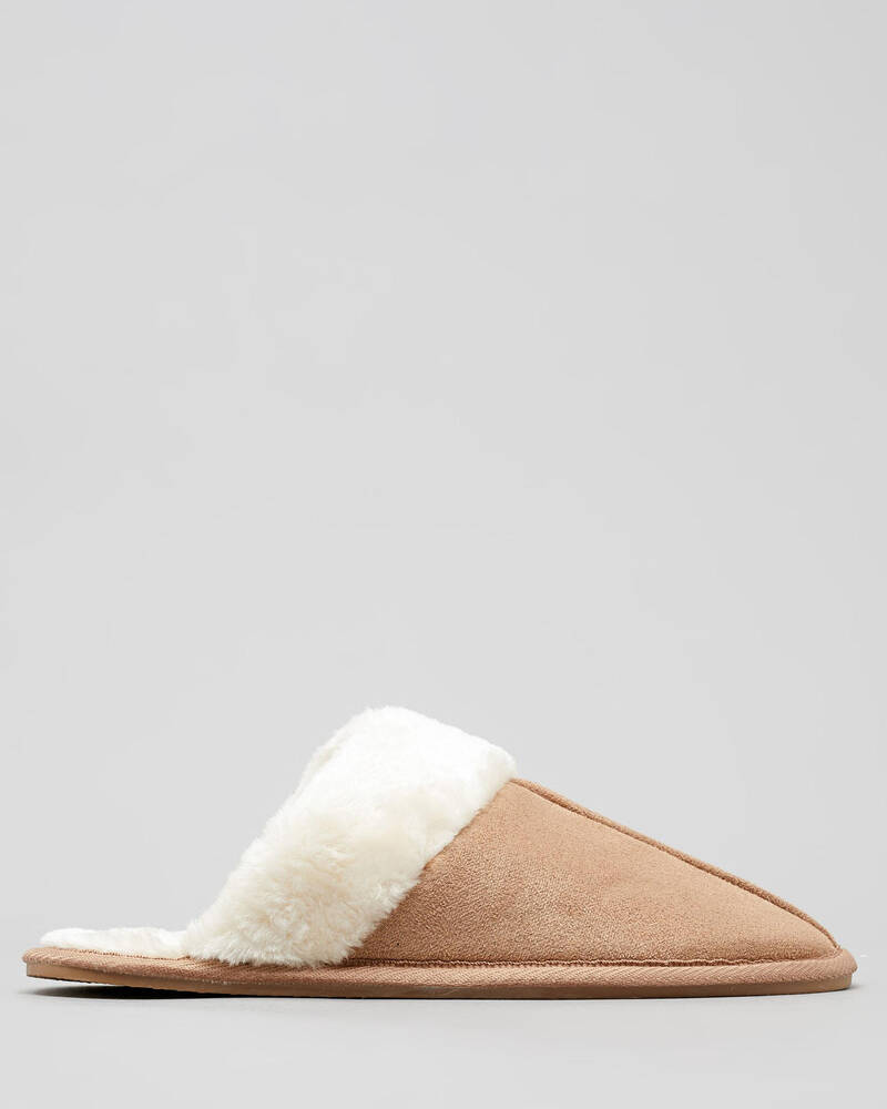 Sleepy Squirrel Harvard Slippers for Womens