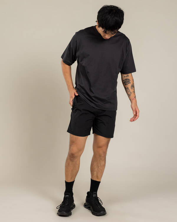 Lucid Echo Elastic Waist Shorts for Mens