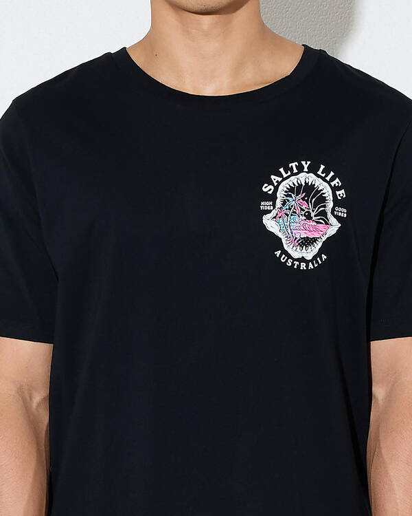 Salty Life High Tide T-Shirt for Mens