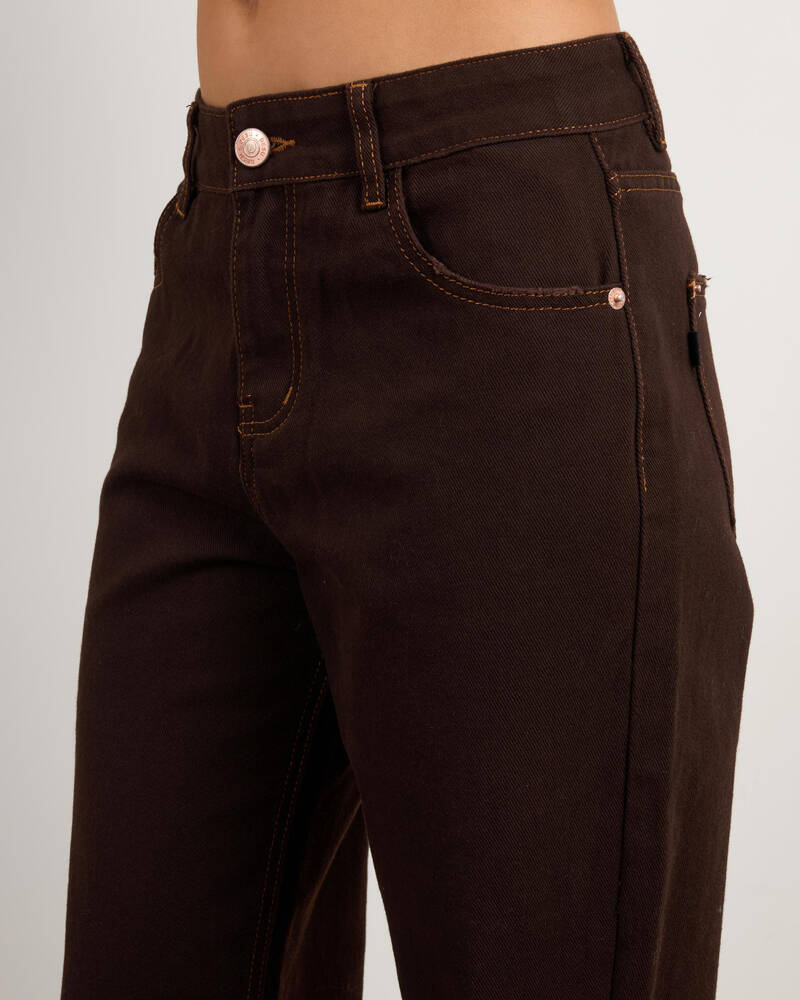 DESU Icon Straight Leg Jeans for Womens