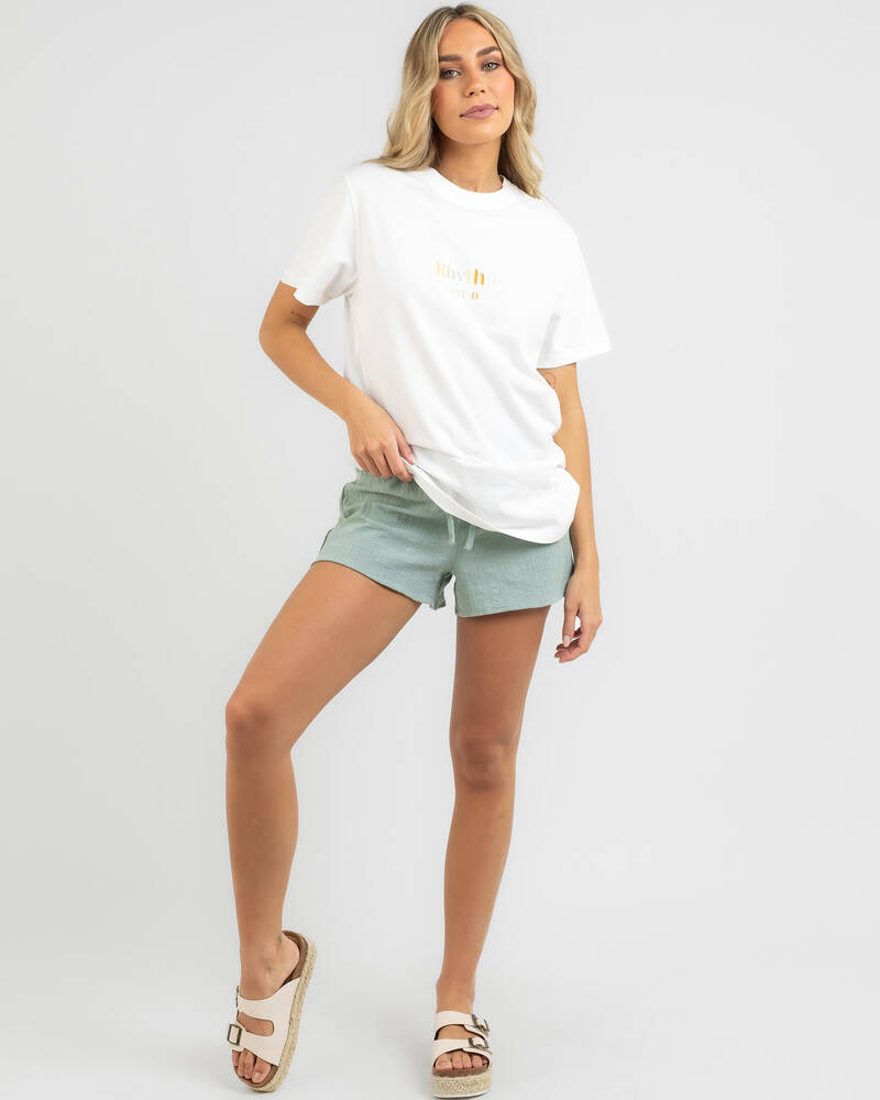 Rhythm Rainbow Rhythm Boyfriend T-Shirt for Womens