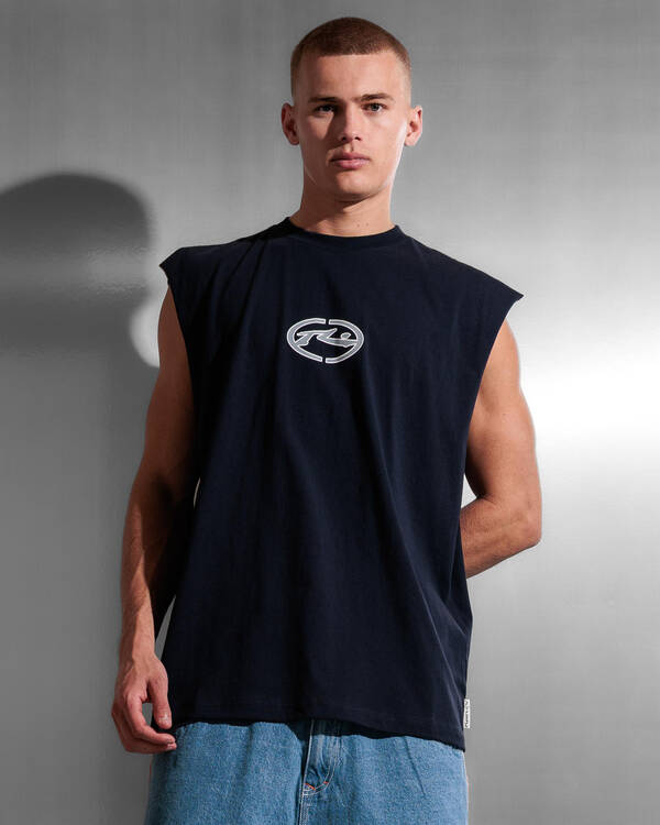 Rusty Turbo Muscle Tank for Mens
