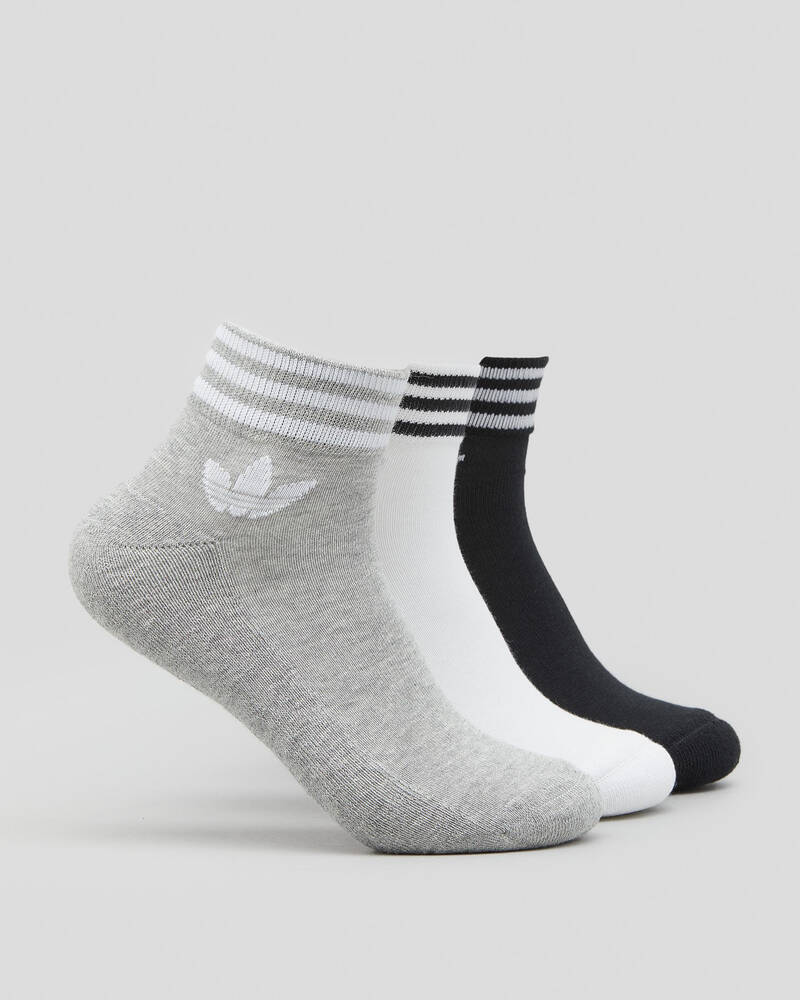 adidas Womens Trefoil Ankle Sock Pack for Womens