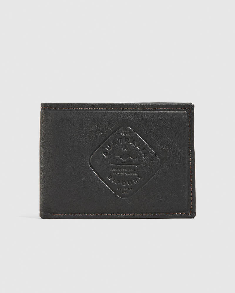 Rip Curl K-Roo Road Trip RFID All Day Leather Wallet for Mens