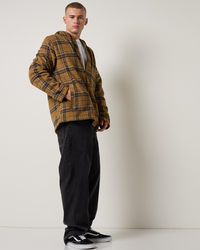 The Mad Hueys Hazza Sherpa Lined Jacket for Mens image number null