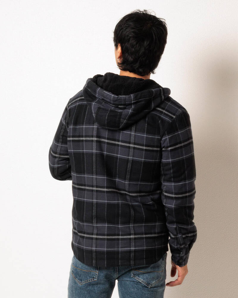 Dexter Ashen Long Sleeve Flannel Shirt for Mens