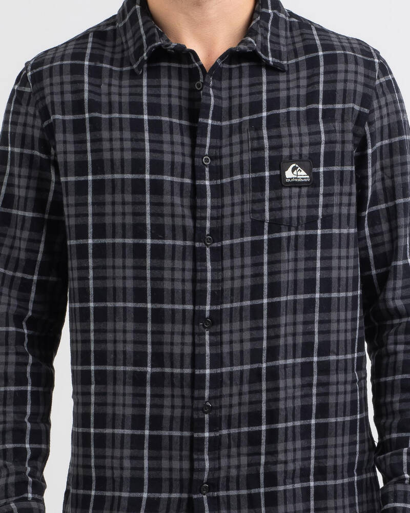 Quiksilver Southwest Check Wave Long Sleeve Shirt for Mens