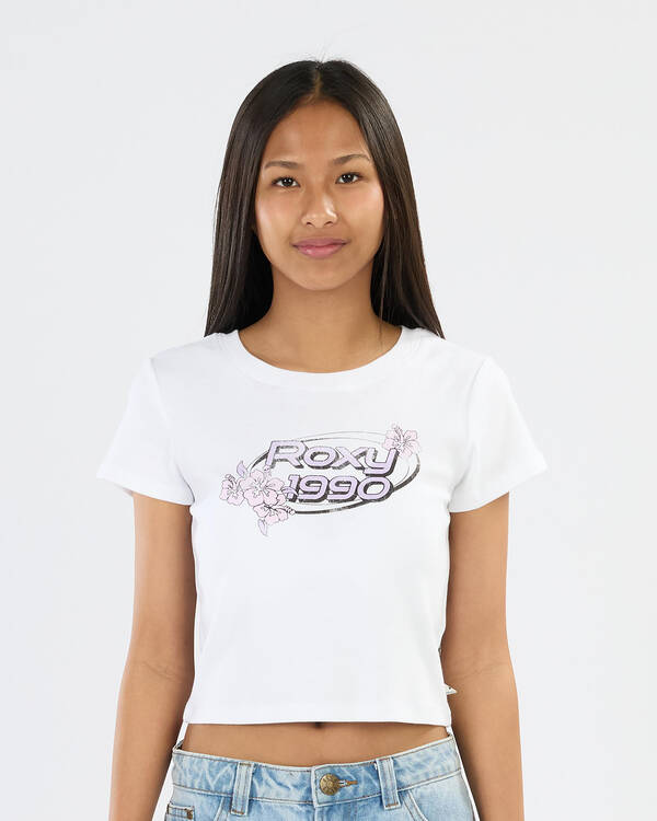 Roxy Girls' Baby One More Time T-Shirt for Womens