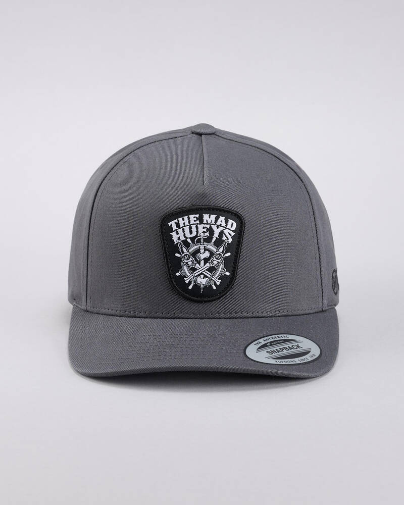 The Mad Hueys Ship Wheel Beers Snapback Cap for Mens