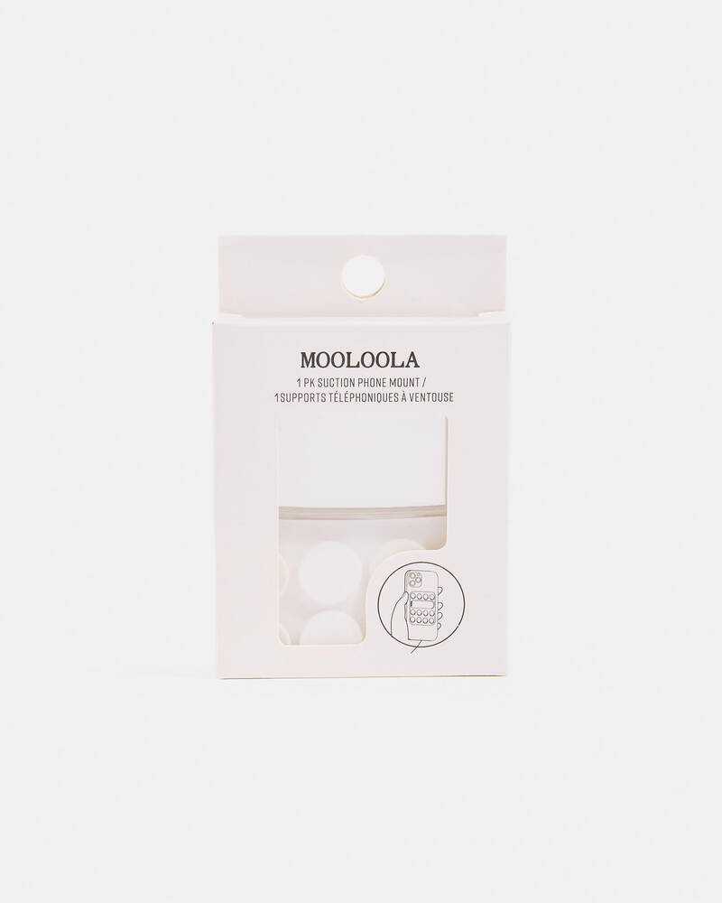 Mooloola Suction Phone Sticker with Mirror Stand for Womens