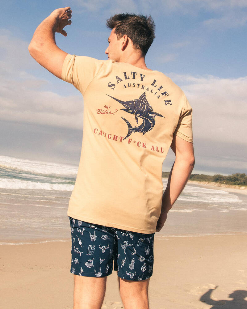 Salty Life Any Bites T-Shirt for Mens