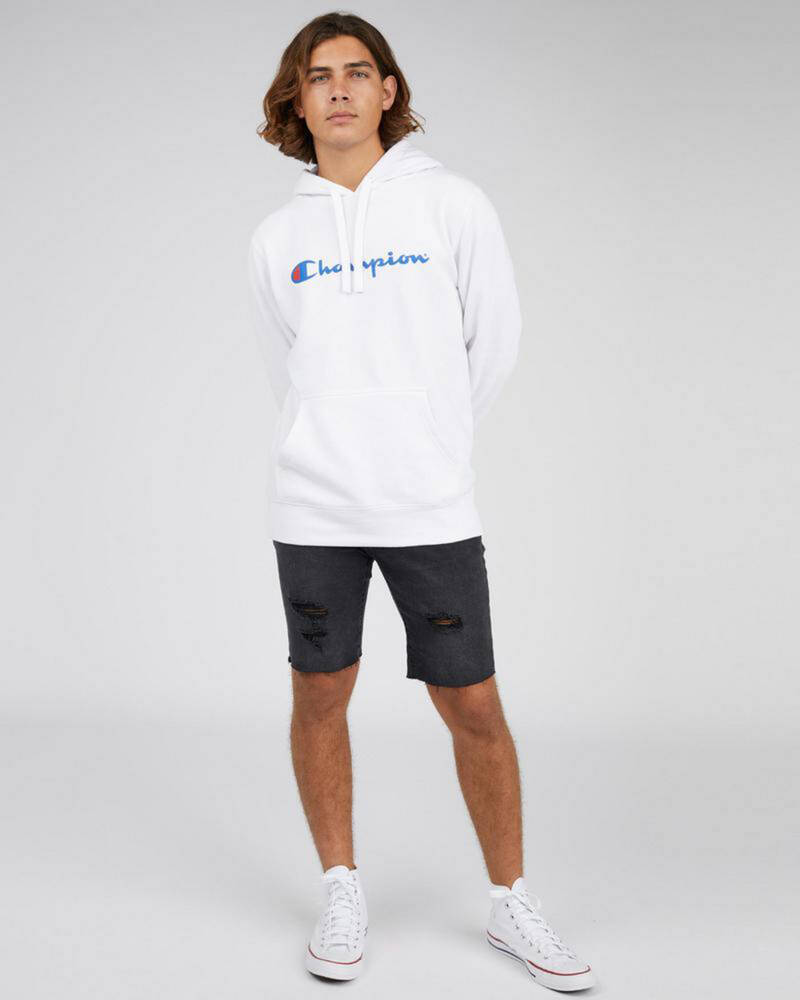 Champion Logo Hoodie for Mens