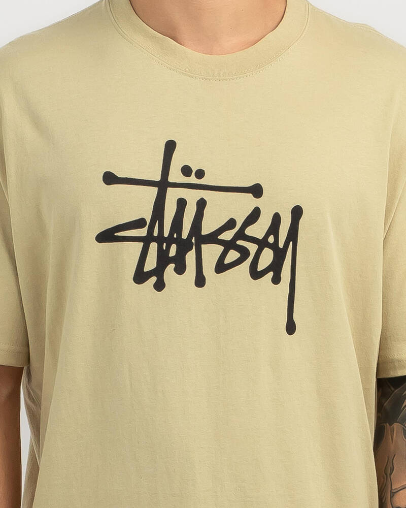 Stussy Solid Graffiti T-Shirt for Mens
