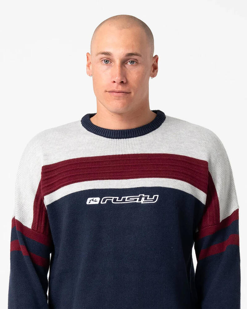 Rusty Snow Trip Archive Sweater for Mens