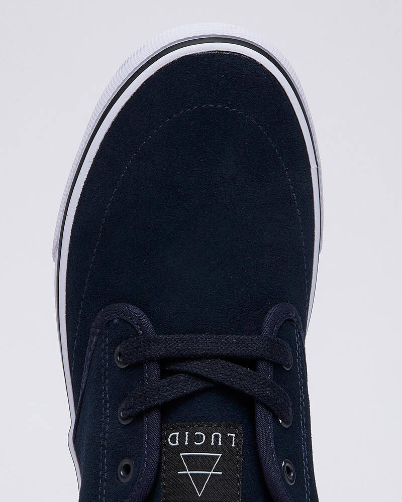 Lucid Geomet Suede Shoes for Mens