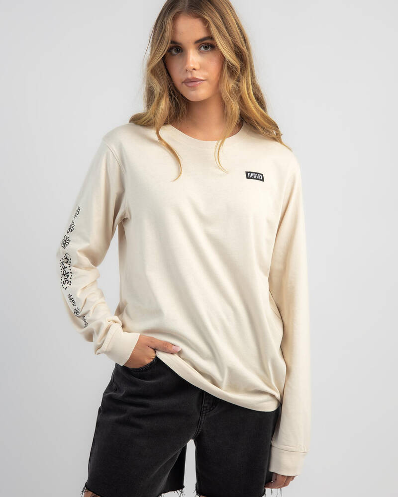Hurley Alice Long Sleeve T-Shirt for Womens