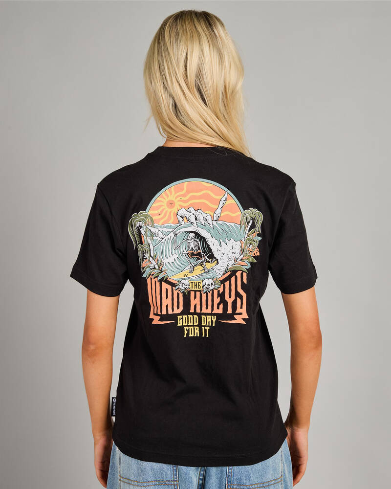 The Mad Hueys Boys' Tropic Frothin Club T-Shirt for Mens
