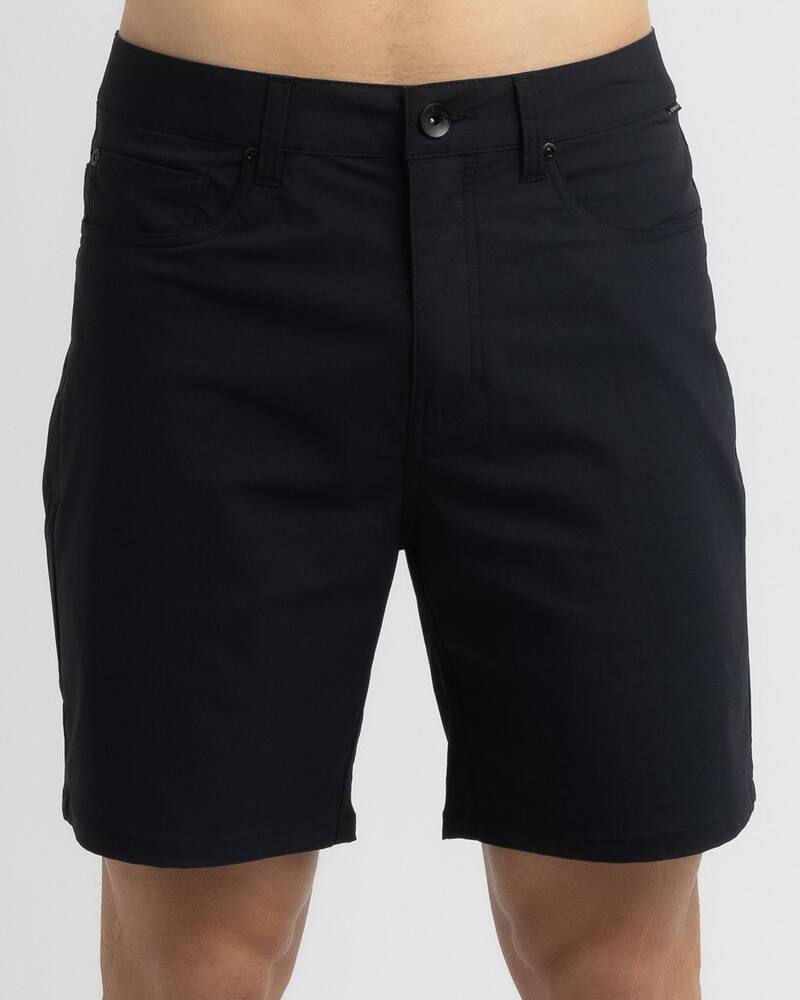 Quiksilver Nelson Dry Twill Amphibian 18" Walk Shorts for Mens