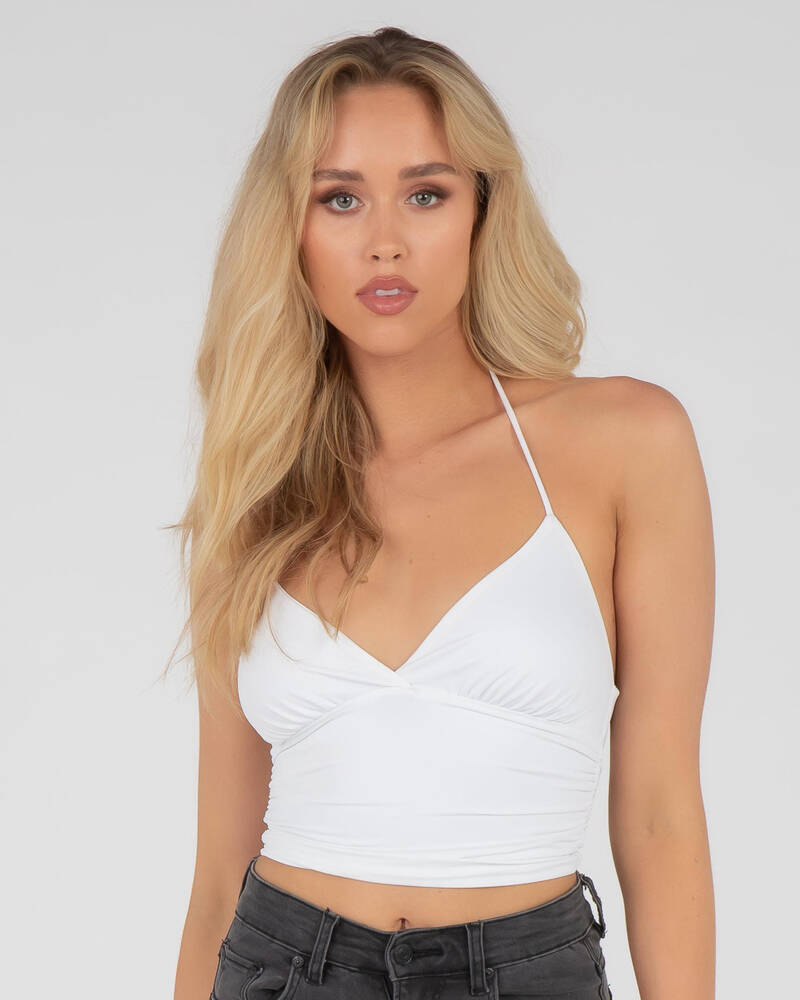 Ava And Ever Melodrama Halter Top for Womens
