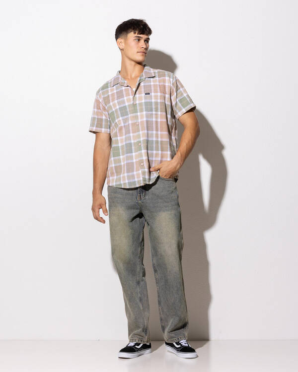 RVCA Gazzy Short Sleeve Shirt for Mens
