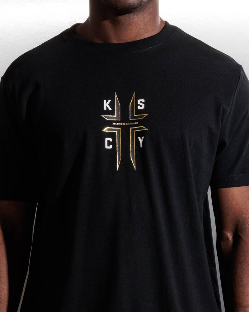 Kiss Chacey Ashes Dual Curved T-Shirt for Mens