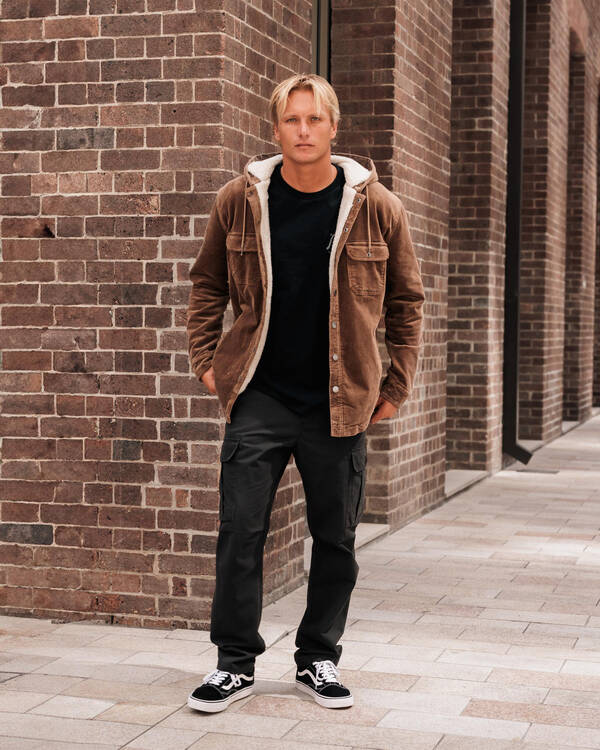 Skylark Bracer Long Sleeve Cord Shirt for Mens