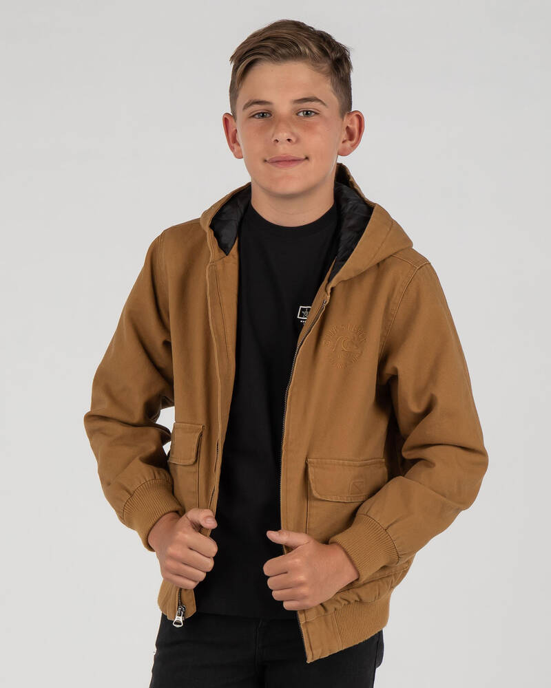 Quiksilver Boys' Just Cool Hooded Jacket for Mens
