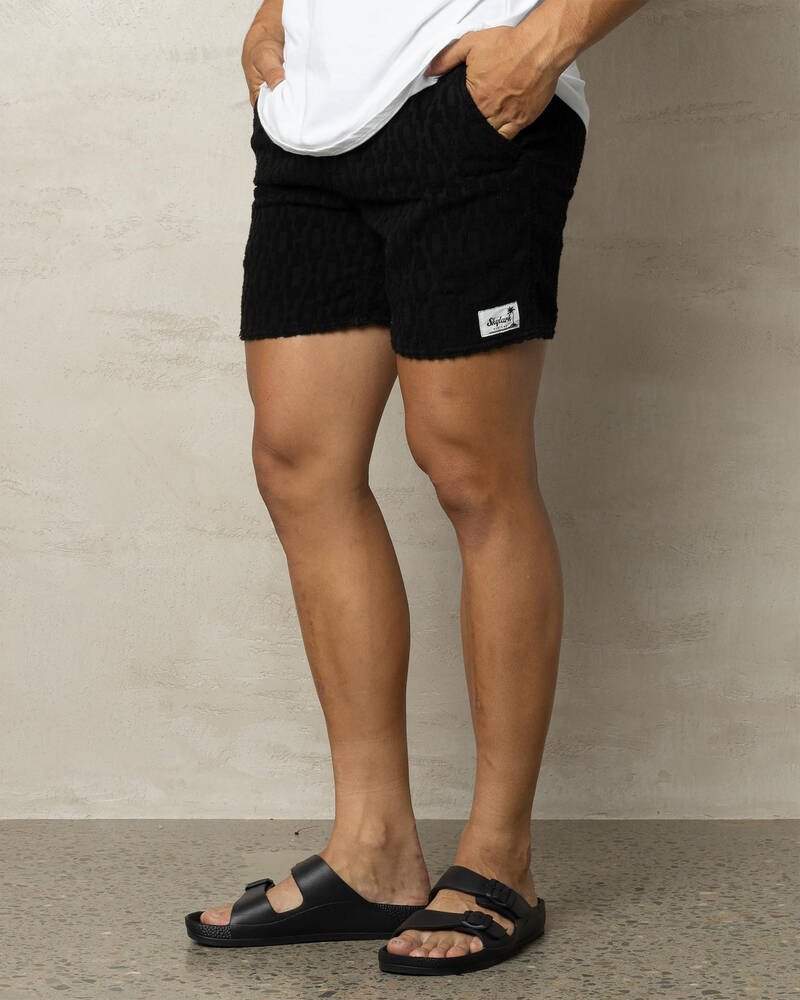 Skylark Terry Elastic Waist Shorts for Mens