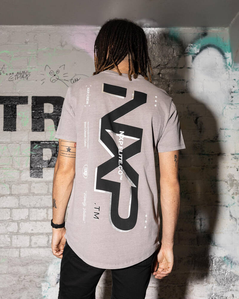 Nena & Pasadena Belize Dual Curved T-Shirt for Mens