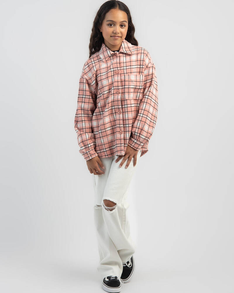 Ava And Ever Girls' Toronto Flannel Long Sleeve Shirt for Womens