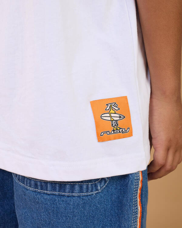 Rusty Boys' Dr. Dot Short Sleeve T-Shirt for Mens