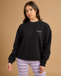 Rip Curl Neon Diamond Heritage Crewneck Sweatshirt for Womens image number null