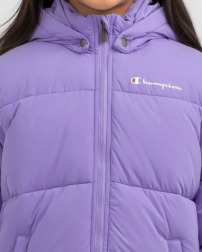 Champion Girls' Rochester Hooded Puffer Jacket for Womens