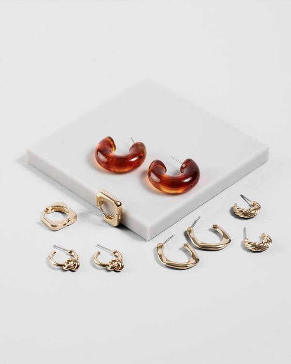 Karyn In LA Sage Earring Pack for Womens