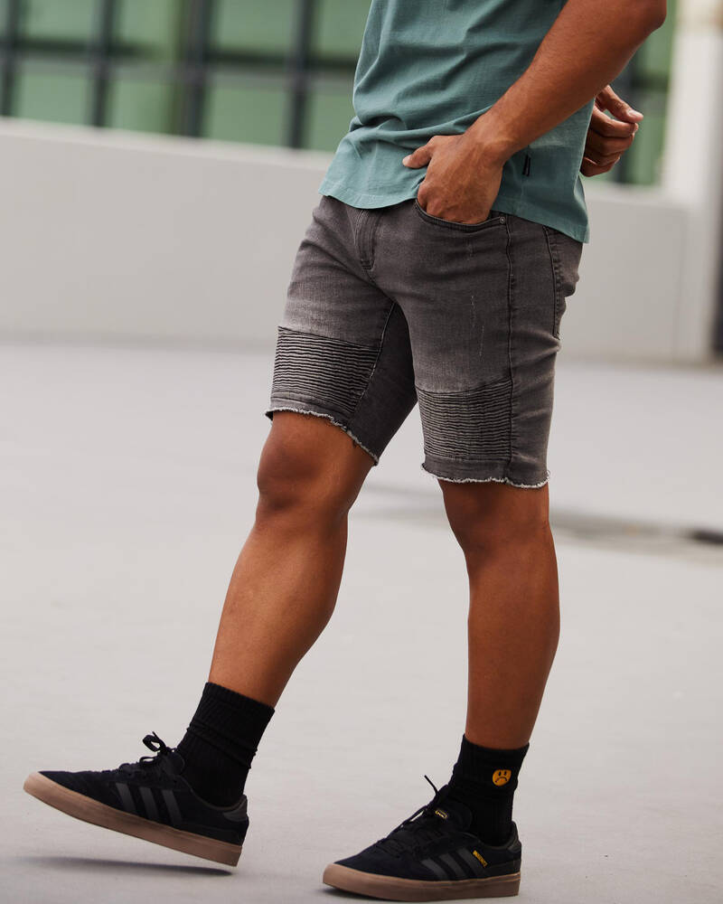 Lucid Expansion Denim Shorts for Mens